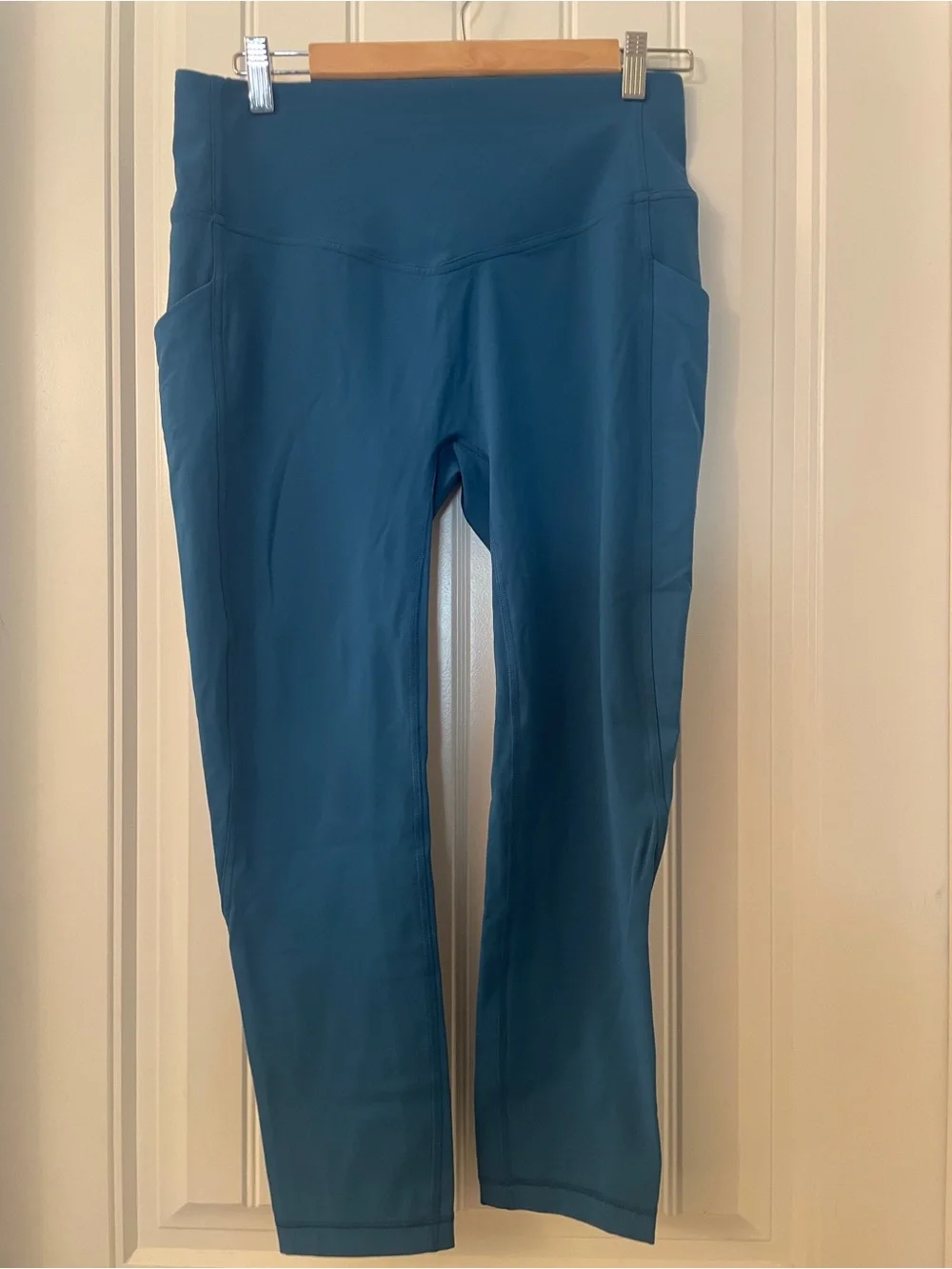 lululemon athletica Deep Teal Performance Leggings size 10